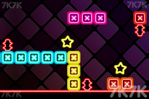 《几何霓虹冲刺》游戏截图1