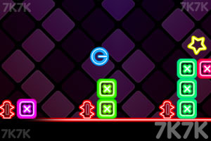 《几何霓虹冲刺》游戏截图3