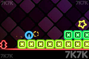 《几何霓虹冲刺》游戏截图2