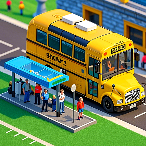 模拟驾驶公车小游戏