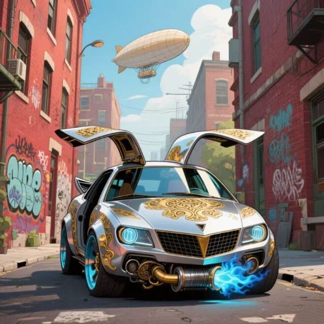 汽车改装跑酷游戏