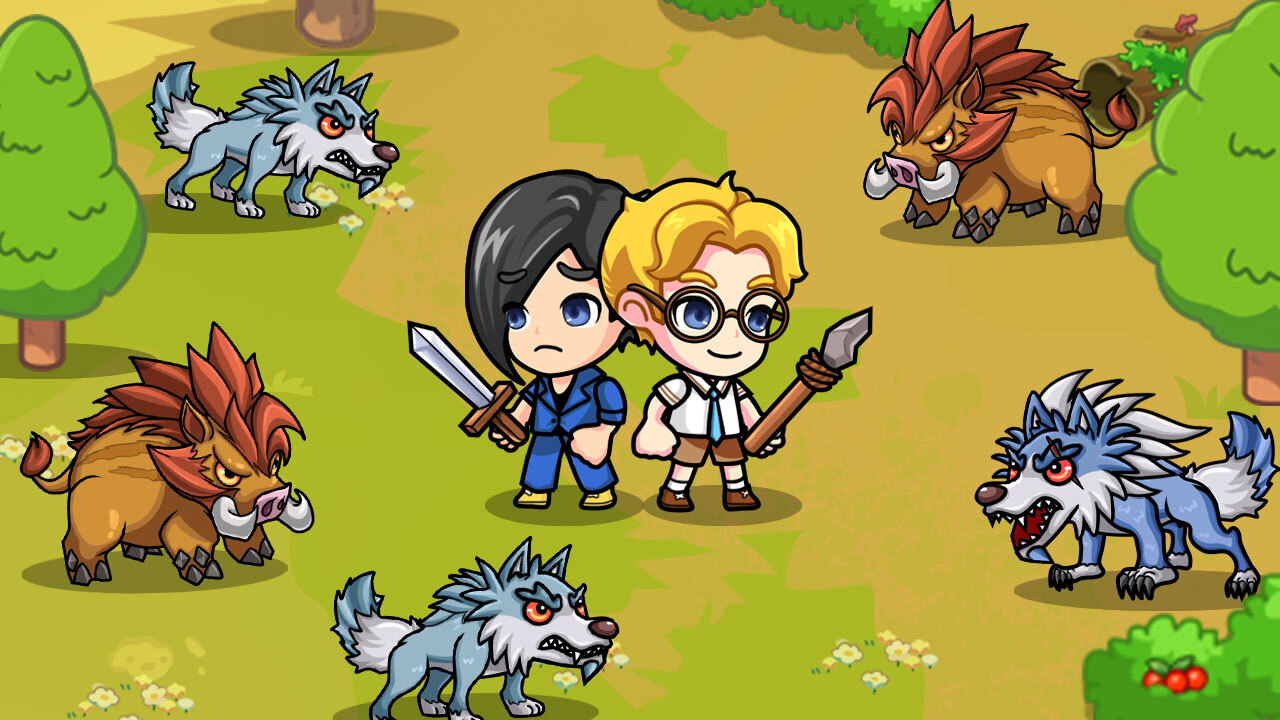 《双人荒岛生存游戏》游戏截图1