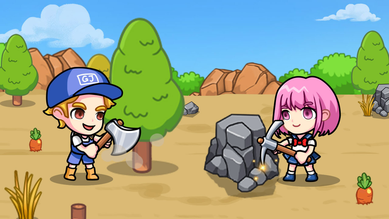 《双人荒岛生存游戏》游戏截图3