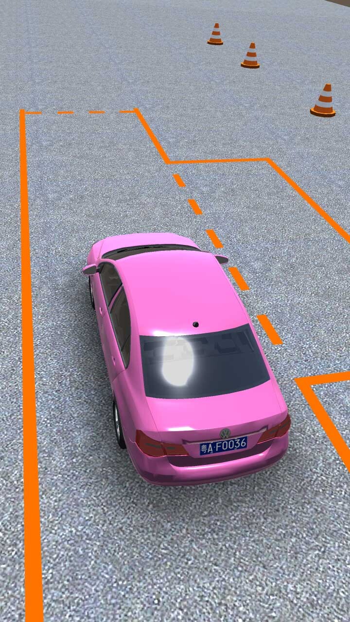 《模拟练车科目二》游戏截图1