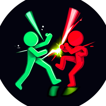 火柴人双人对决冒险小游戏