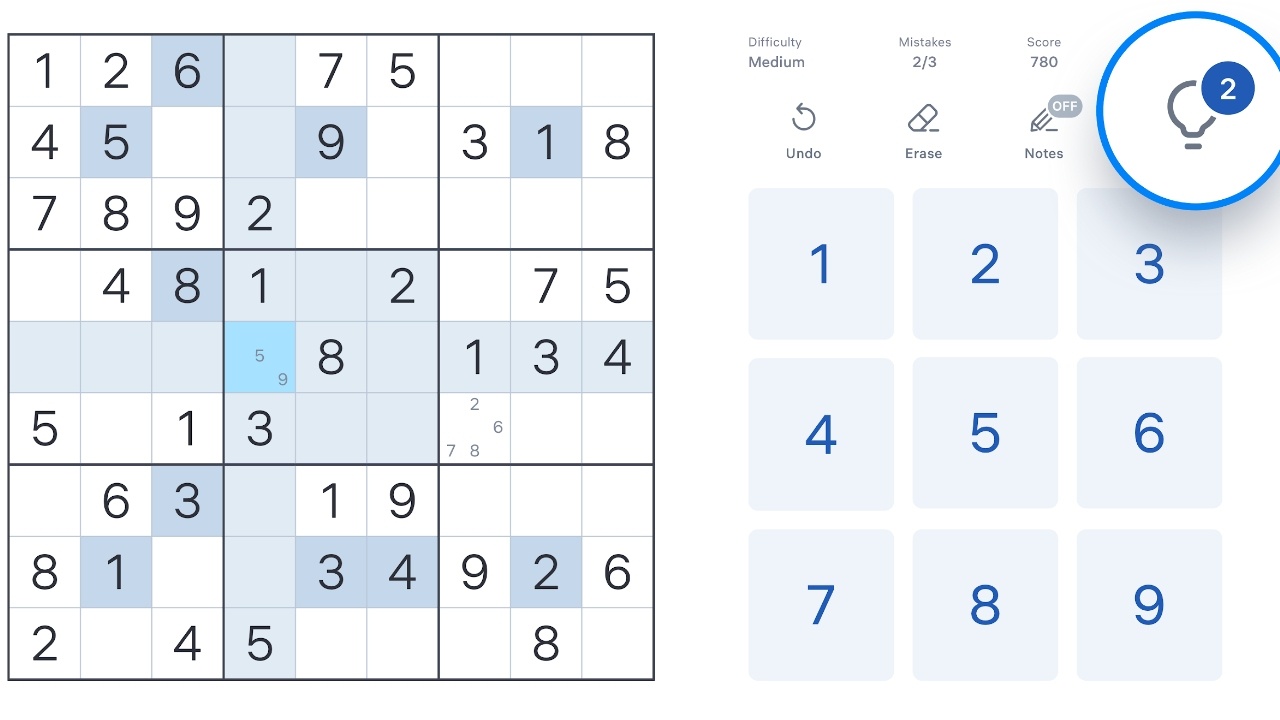 《数独闯关程序》游戏截图5