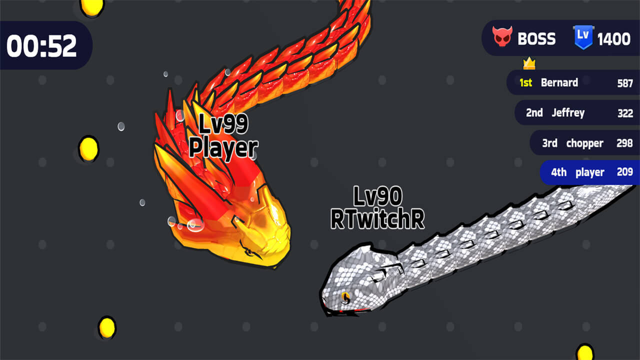 《贪吃蛇成长》游戏截图2