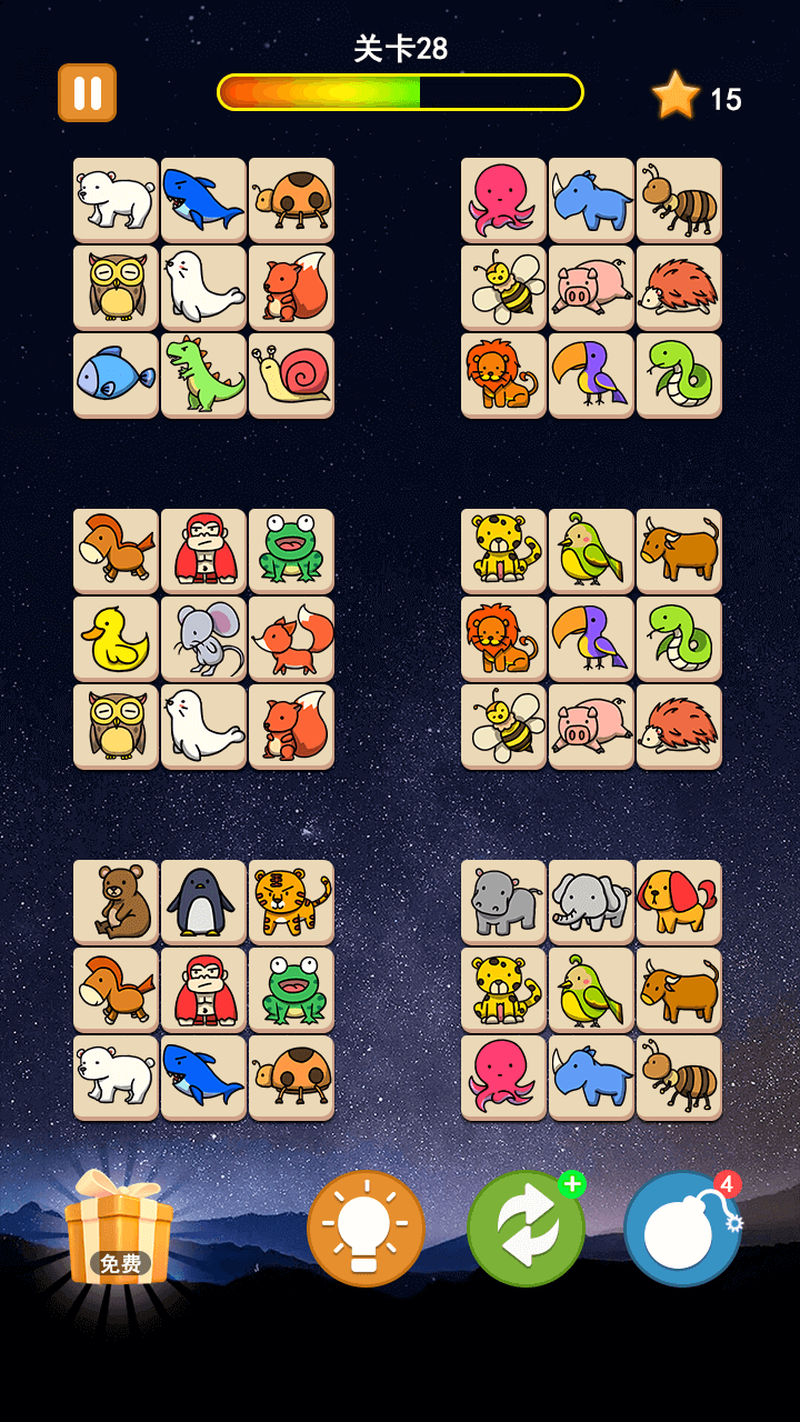 《宠物连连消》游戏截图2
