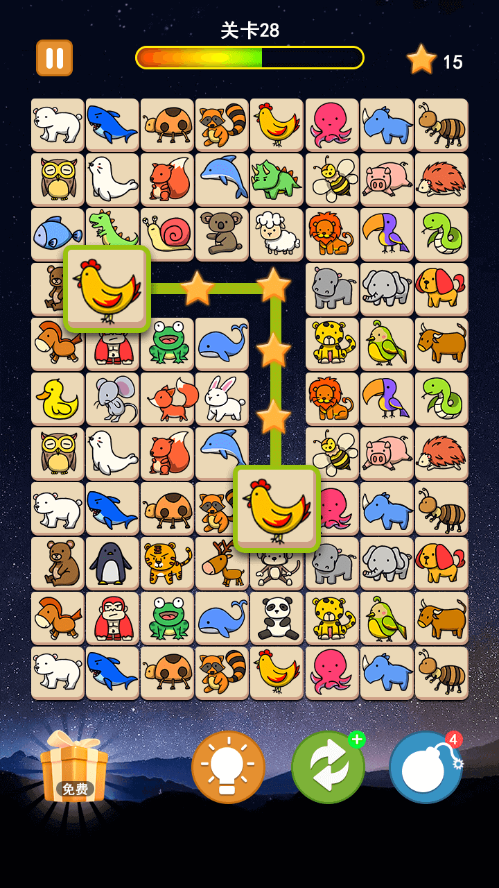 《宠物连连消》游戏截图1