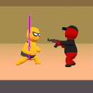 双人决斗格斗小游戏