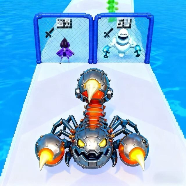 机甲恐龙斗兽小游戏