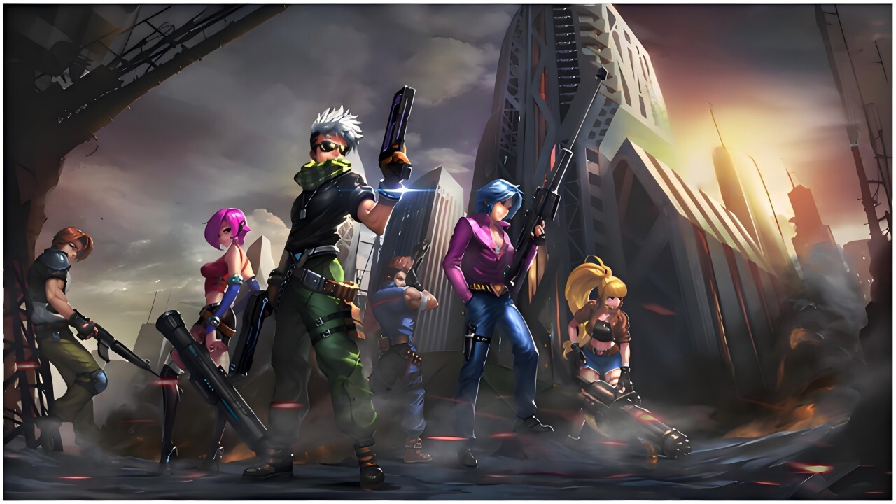 《热血枪战都市》游戏截图1