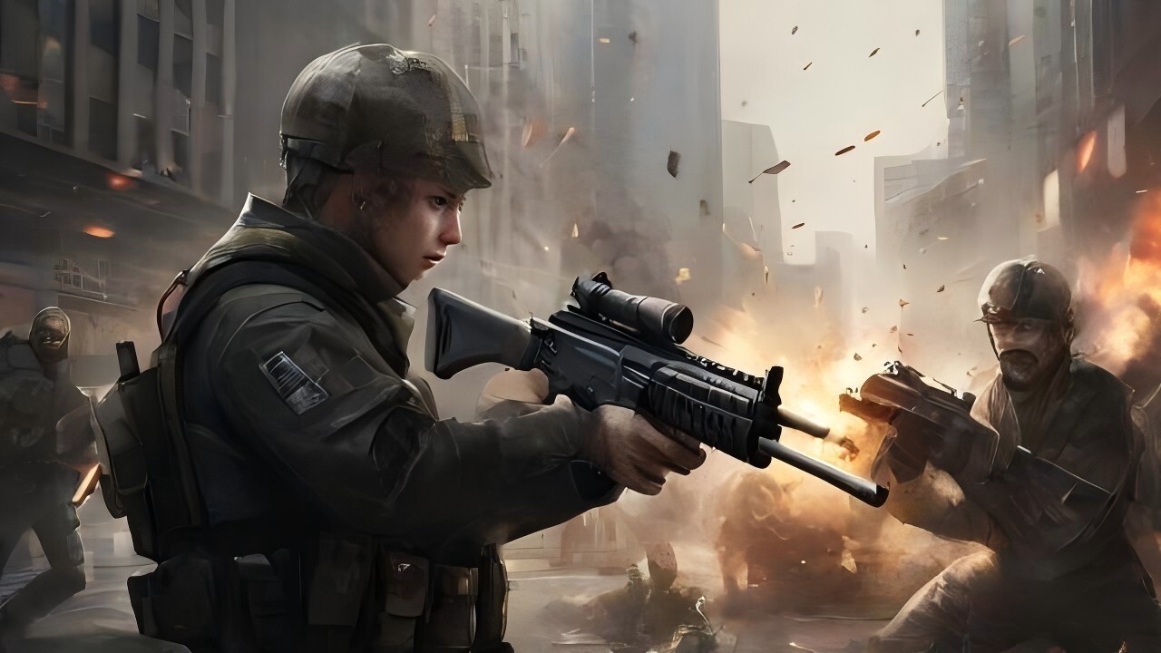 《热血枪战都市》游戏截图2