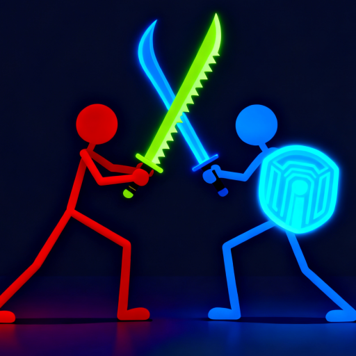 火柴人双人求生小游戏