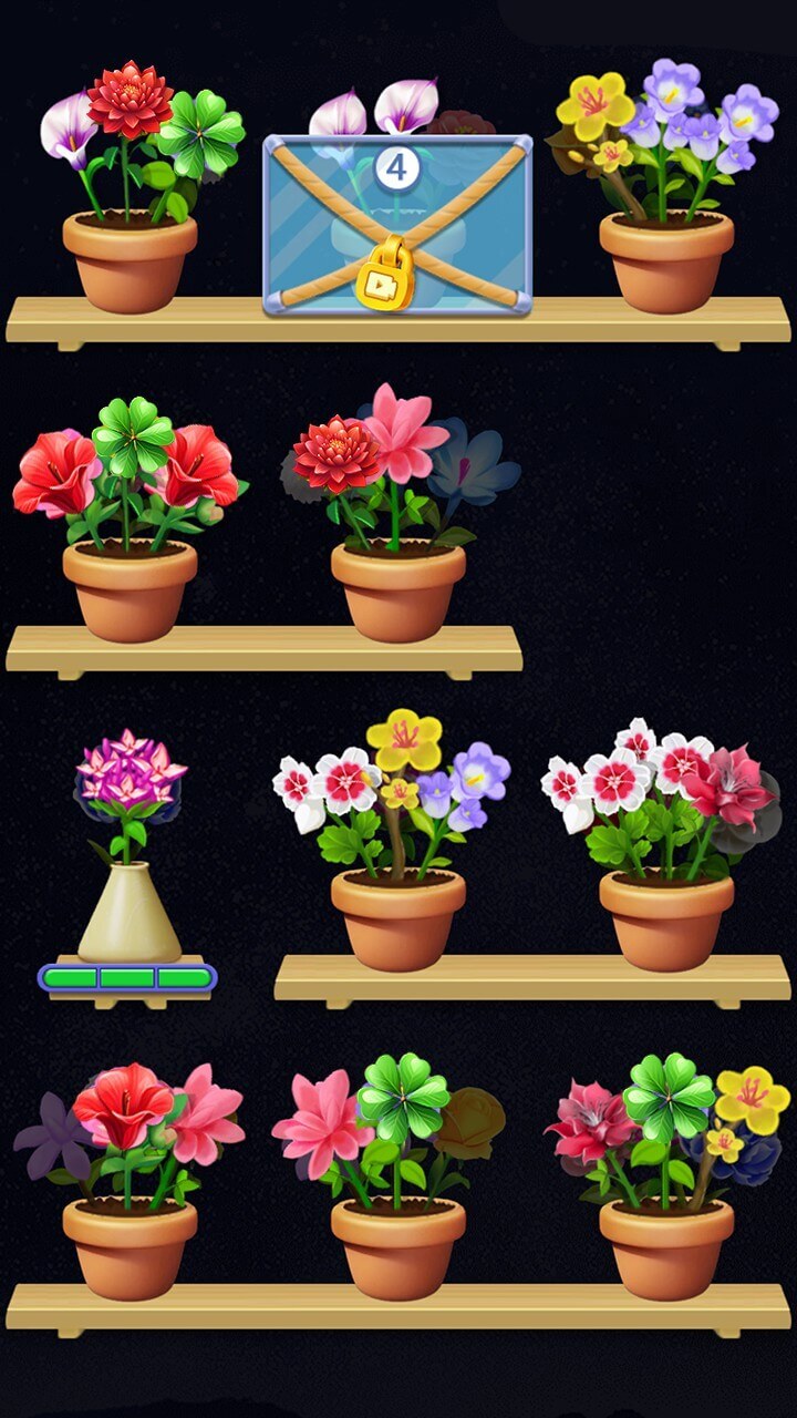 《花朵拼拼》游戏截图1