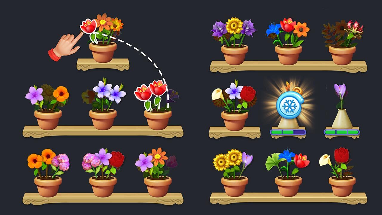 《花朵拼拼》游戏截图4