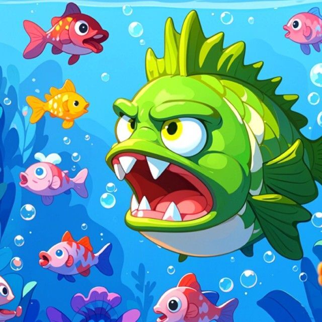 大鱼吃小鱼双人进化