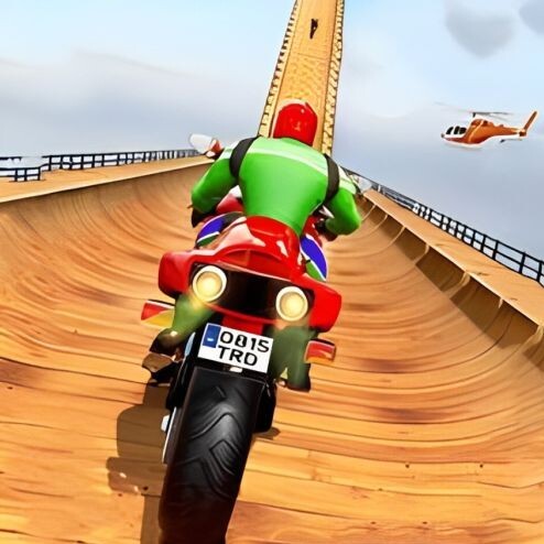 疯狂登山摩托车