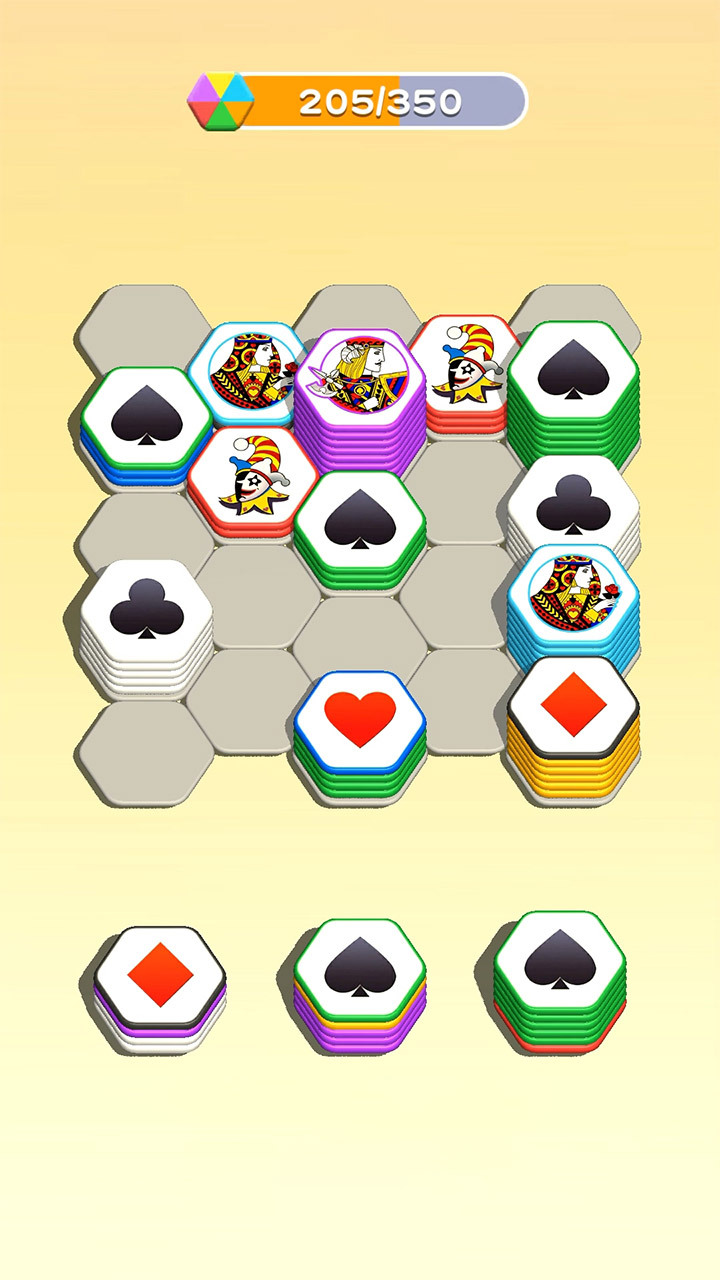 《消消六边形》游戏截图3