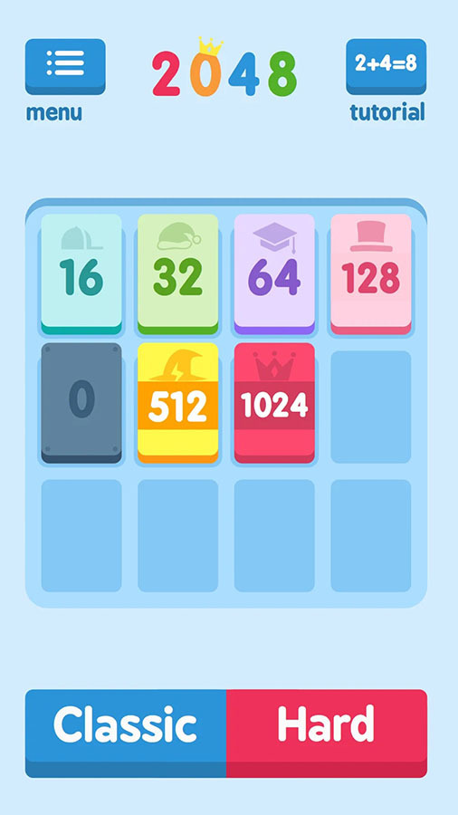 《2048经典原版》游戏截图2