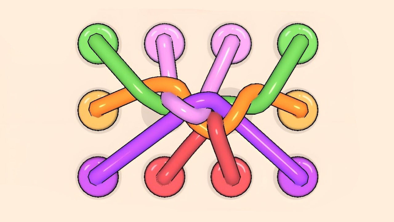 《把绳子解开》游戏截图1