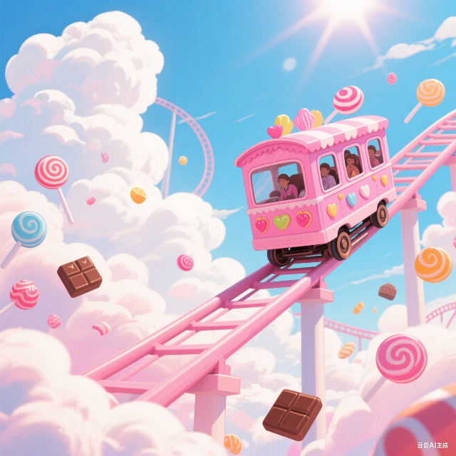 过山车疯狂冲冲冲