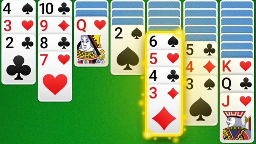 《纸牌接龙经典》游戏截图1