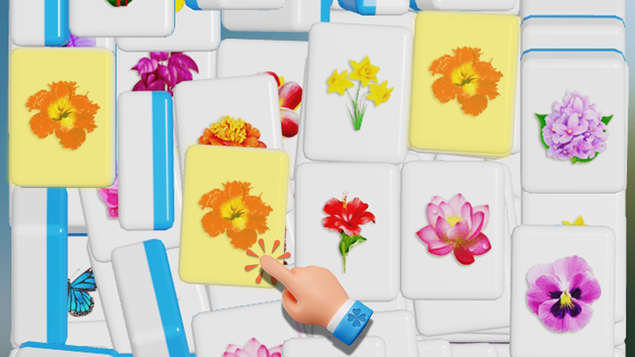 《花朵方块消》游戏截图1