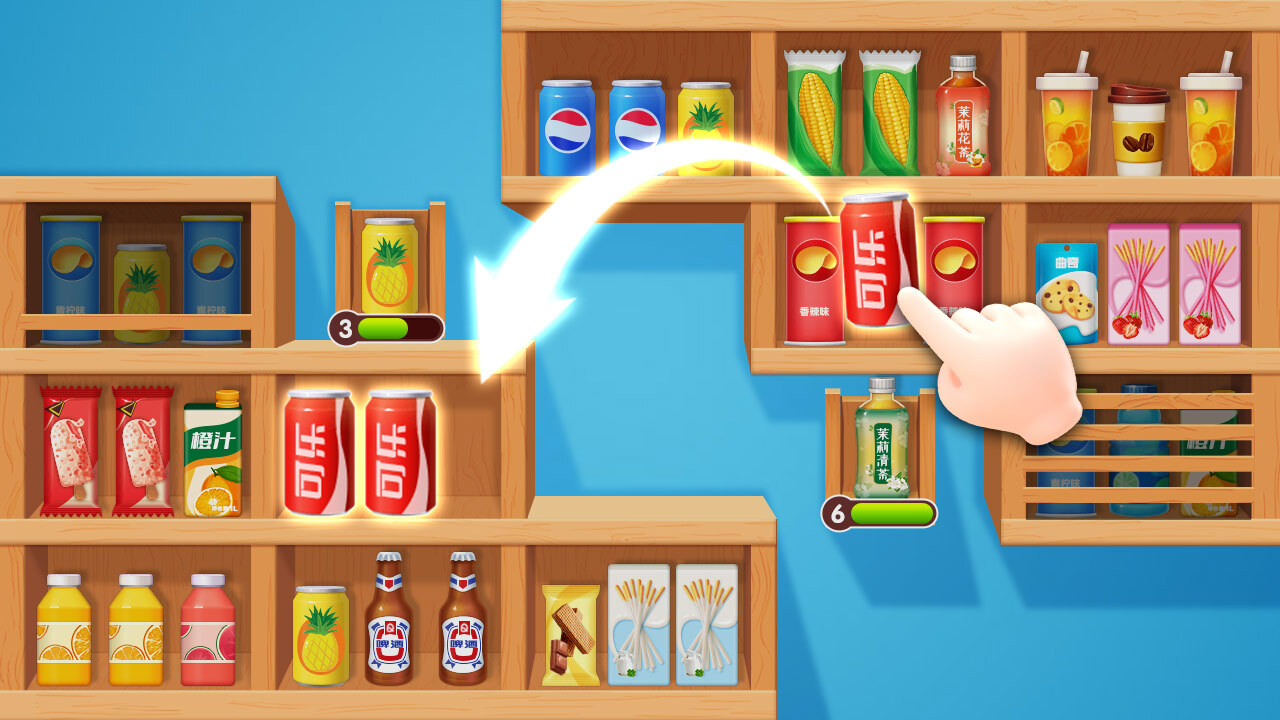 《货柜消消除》游戏截图1