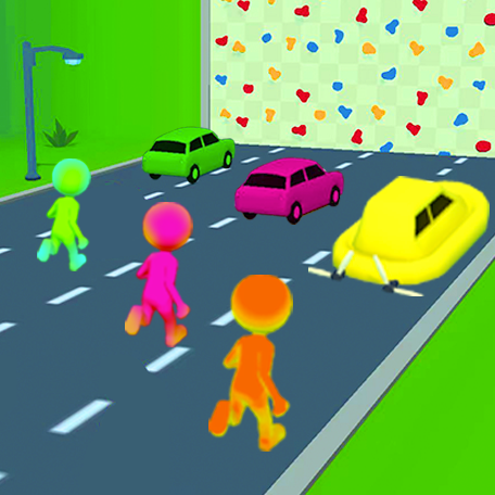 赛车比赛变形跑酷小游戏