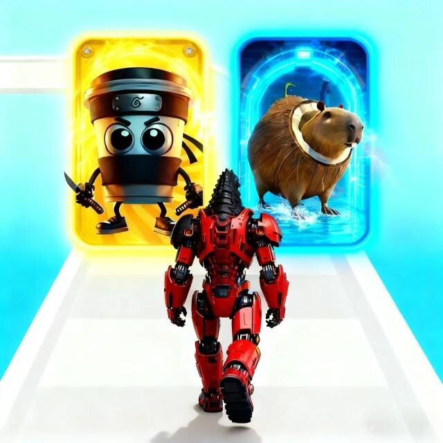 机甲格斗跑酷小游戏