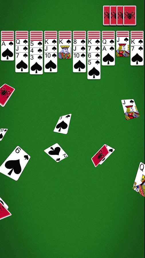 《蜘蛛纸牌经典》游戏截图1