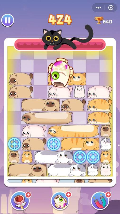 《猫咪消方块》游戏截图2