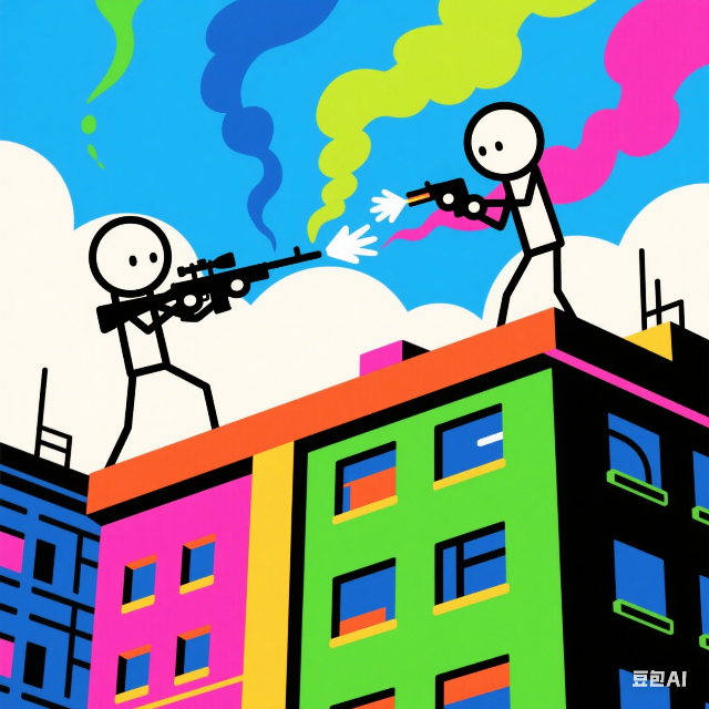 火柴人火线枪战小游戏