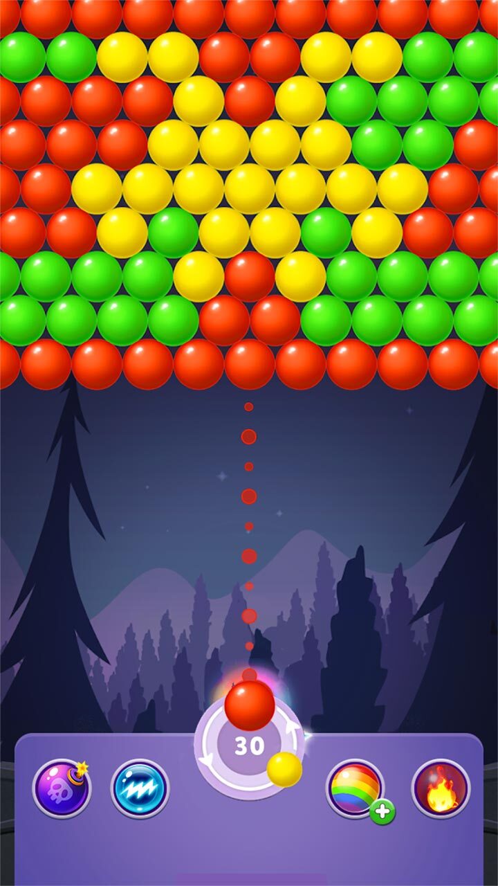 《乐游泡泡龙》游戏截图2