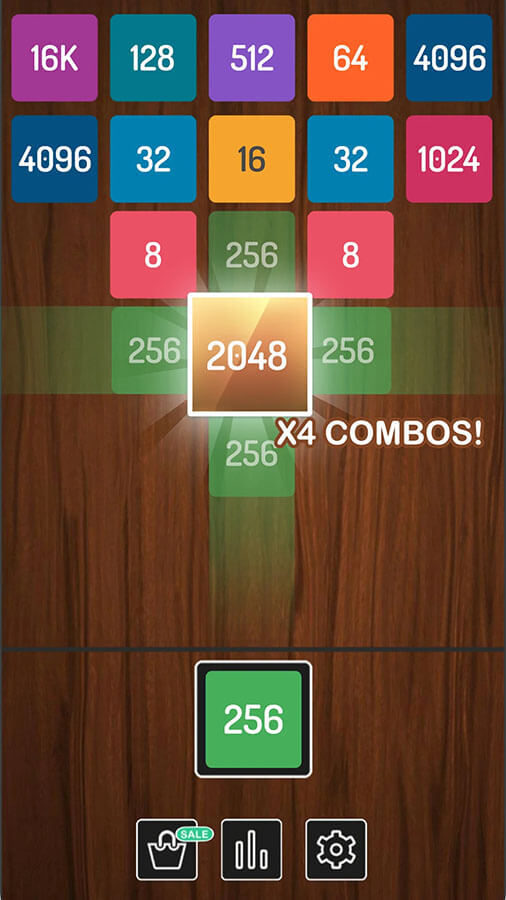 《2048方块进化》游戏截图2