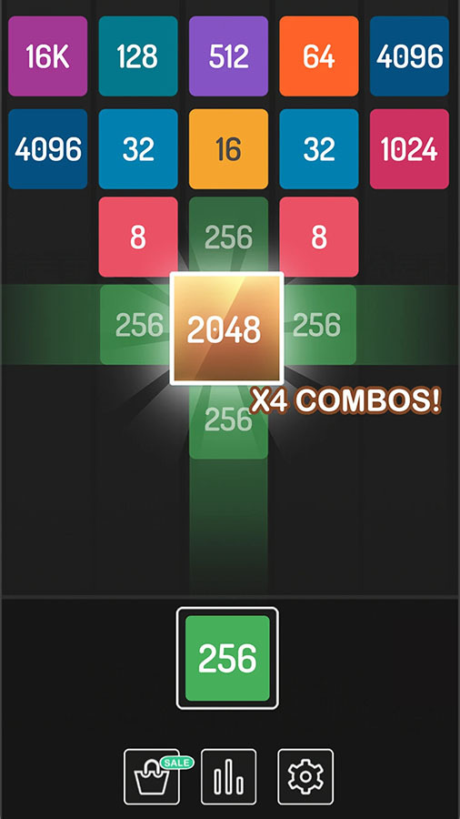 《2048方块进化》游戏截图3