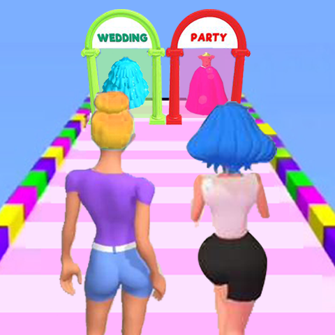 双人公主换装小游戏