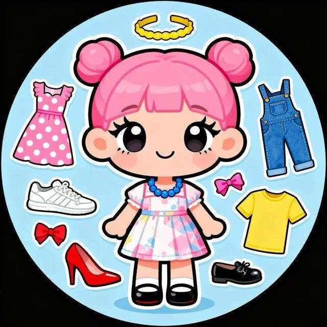 养女儿女生换装