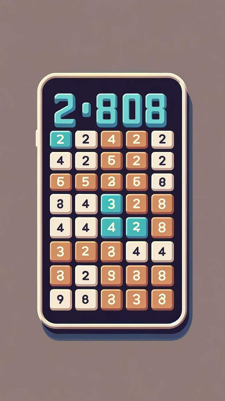 《2048经典原始版》游戏截图2