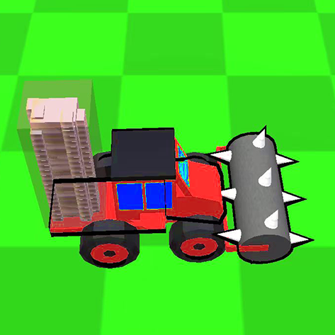 挖掘机拆迁解压小游戏