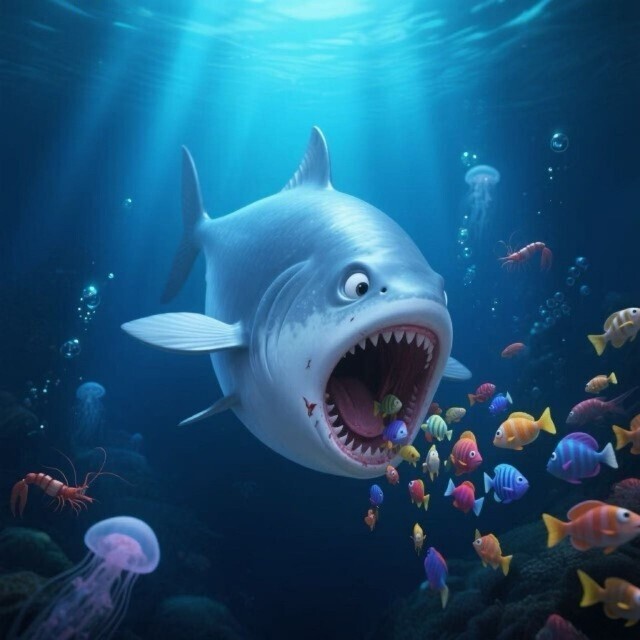 吃鱼鱼双人进化