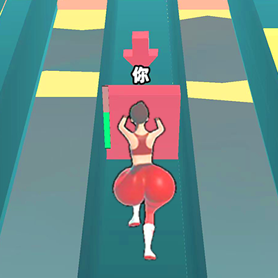 跑酷美女大作战小游戏