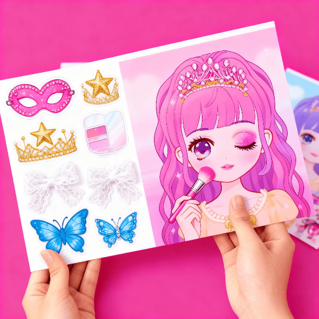 装扮咕卡公主手帐小游戏