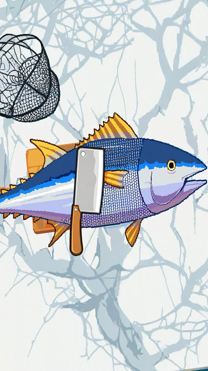 《我在海上餐厅刮鱼鳞》游戏截图3