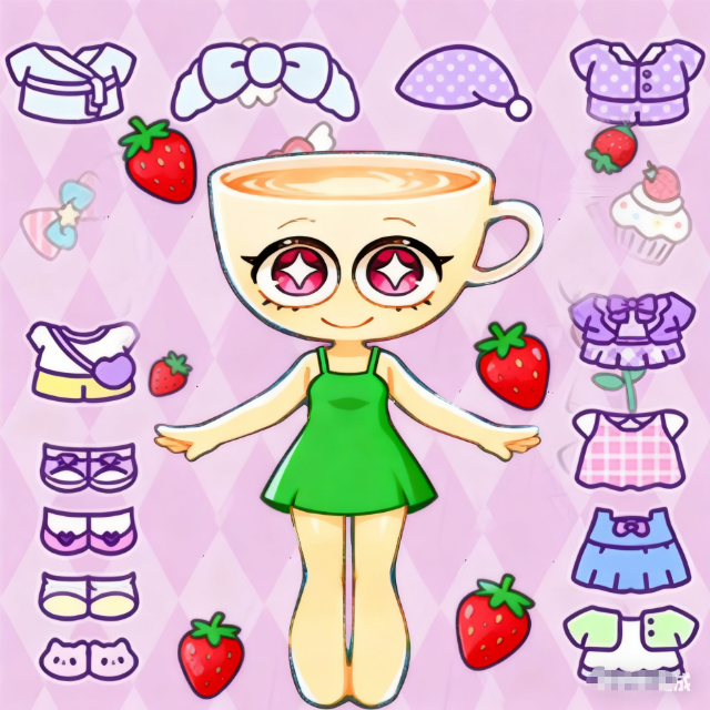 双人公主爱换装女生小游戏