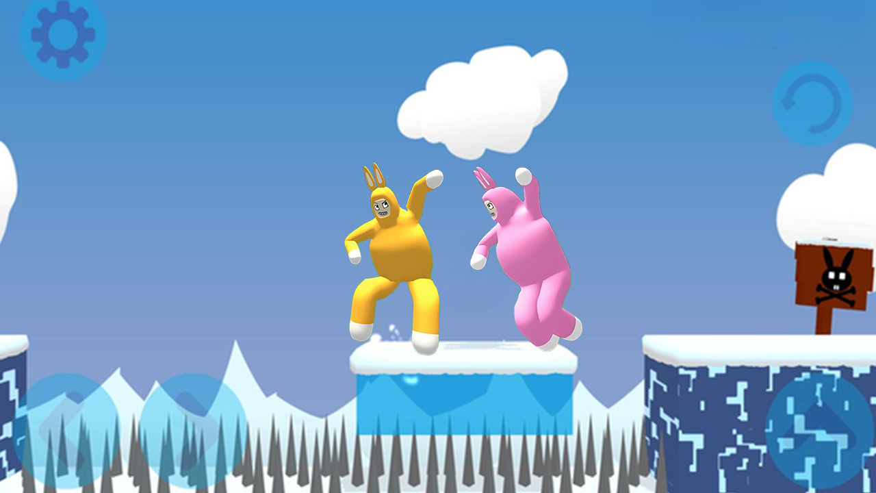 《兔子人快冲》游戏截图3