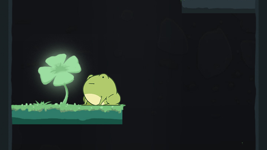 一只井底的蛙想去看海