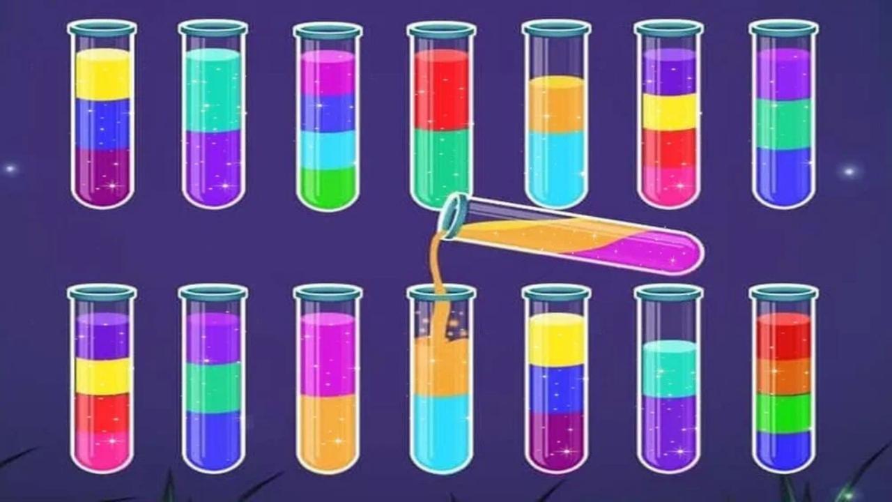 倒水消消乐经典版