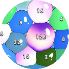 合成大泡泡2048小游戏